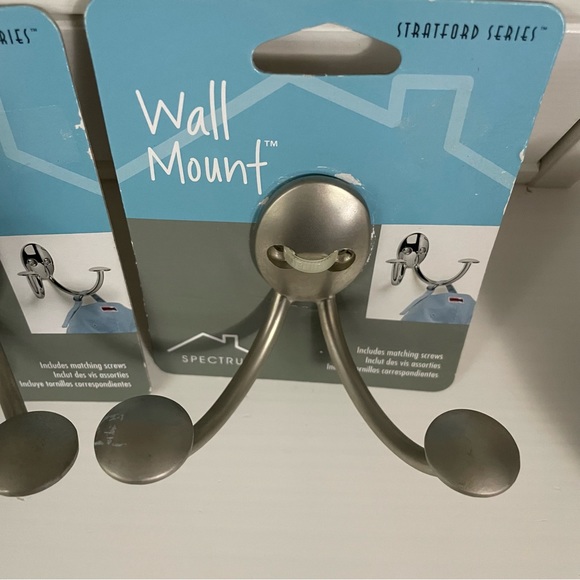 Wall Mount Hook by Spectrum - Stratford Series - set of 2 - Picture 6 of 10